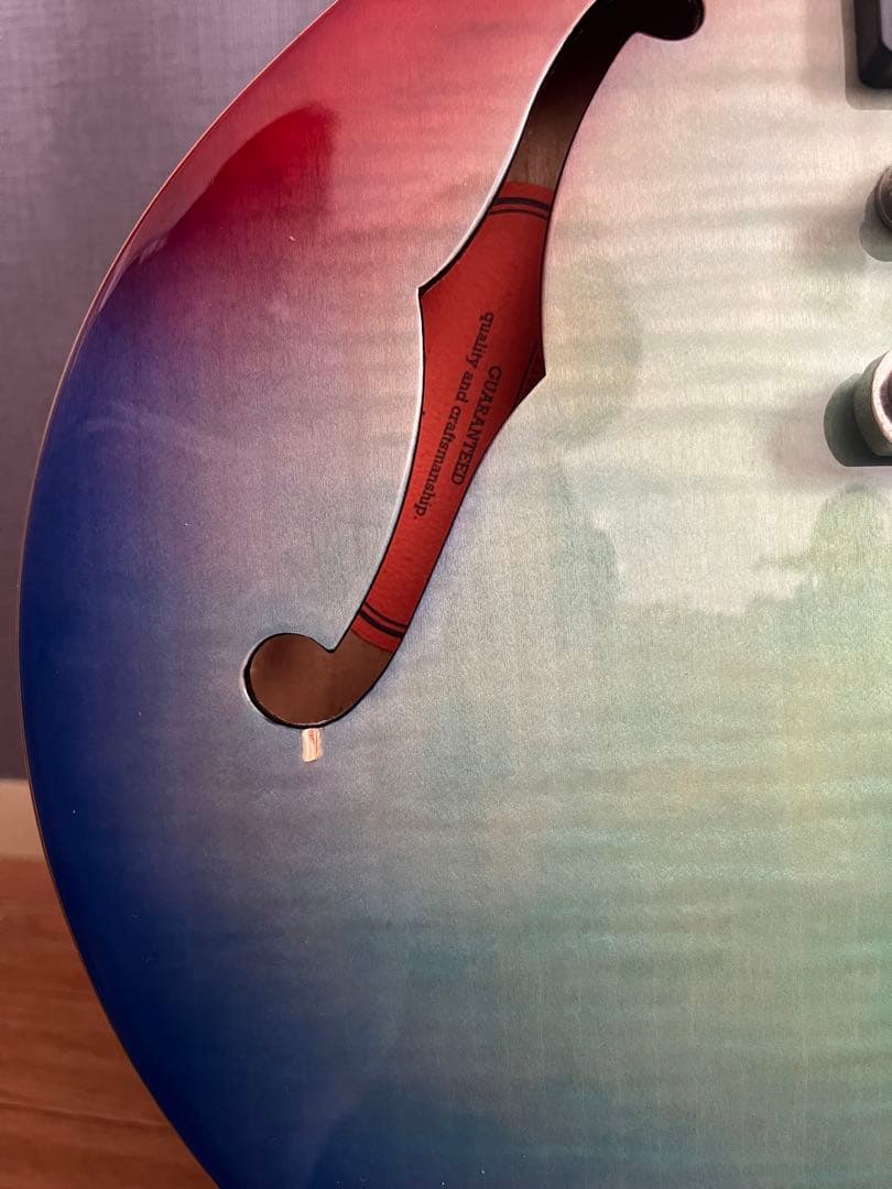 Epiphone ES-335 セミアコ レアカラー 動作良好