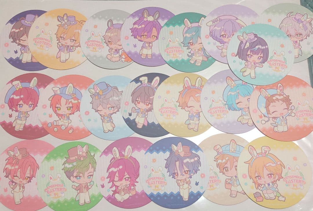 あんさんぶるスターズ！あんスタ10thフェス × アニカフェ コースター60枚組