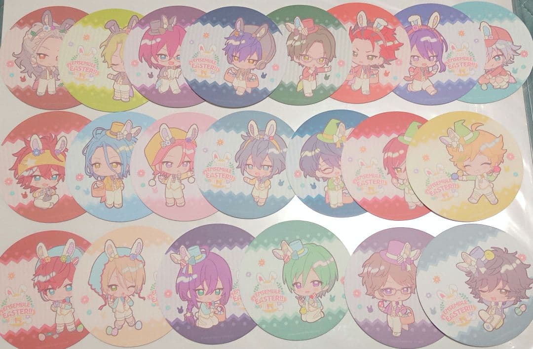 あんさんぶるスターズ！あんスタ10thフェス × アニカフェ コースター60枚組