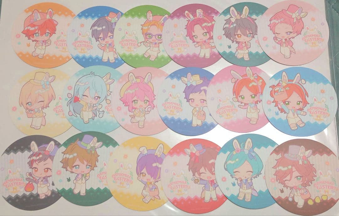 あんさんぶるスターズ！あんスタ10thフェス × アニカフェ コースター60枚組