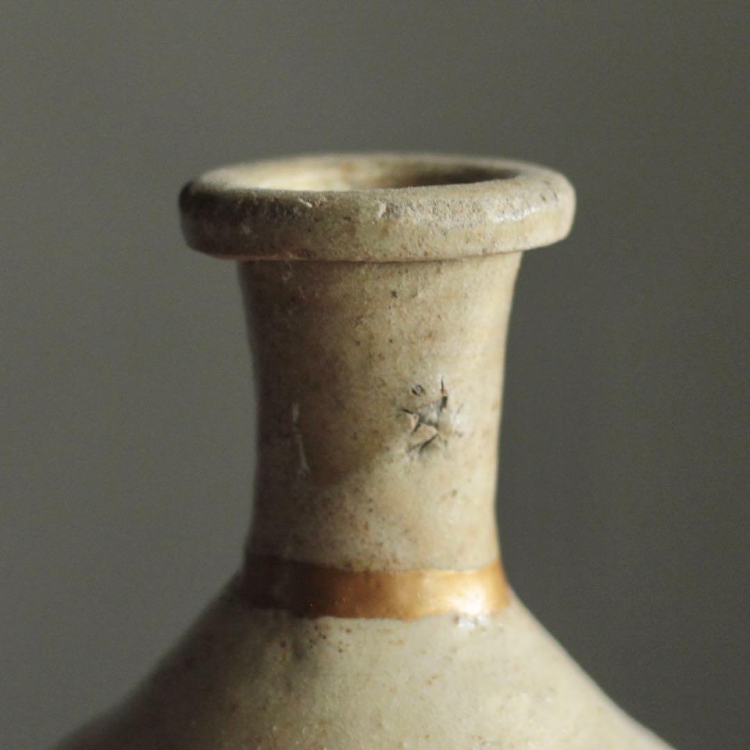無地志野織部 徳利 桃山〜江戸初 酒器 古美術 古道具 アンティーク