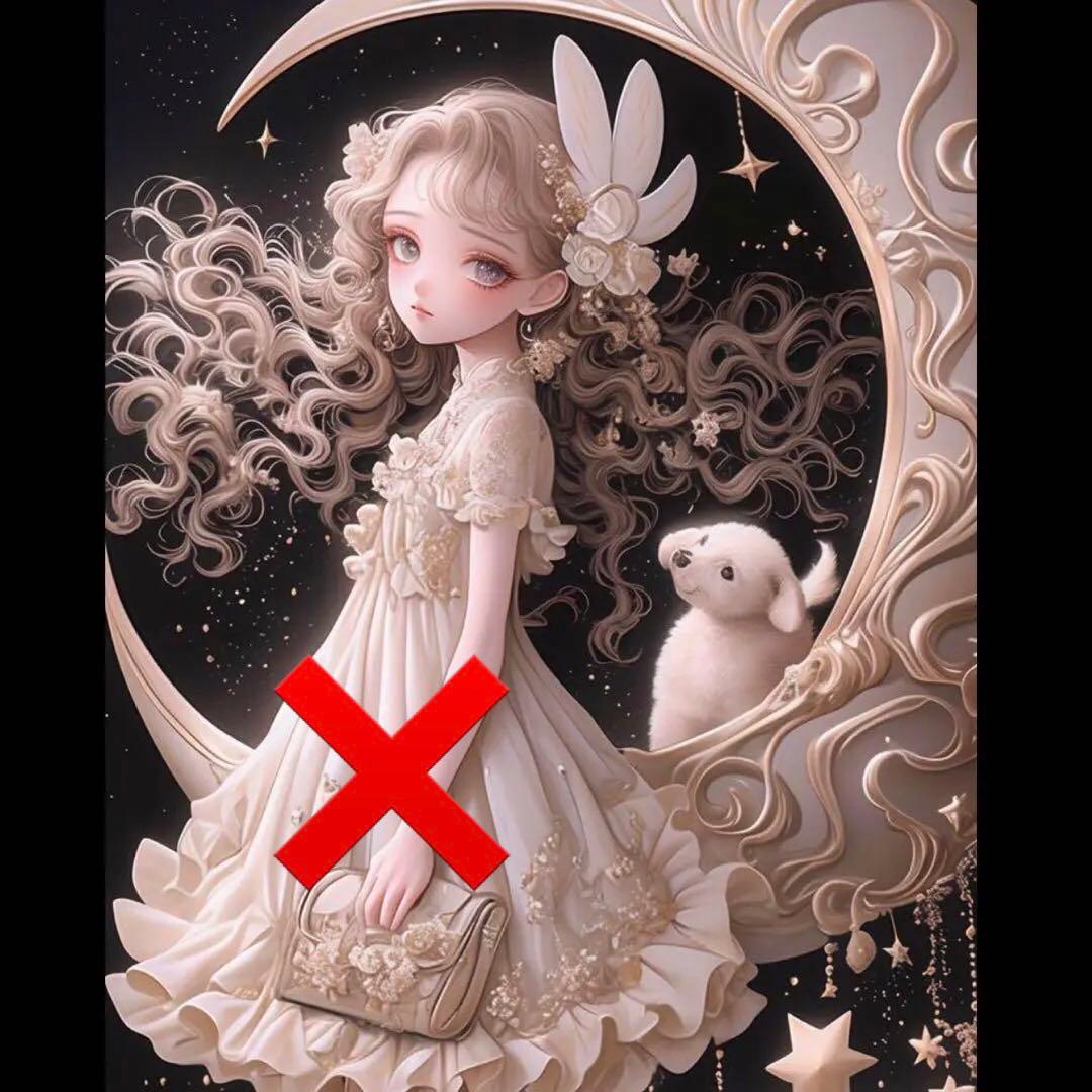 女の子パネル生地ハンドメイド(小さめパネル生地)