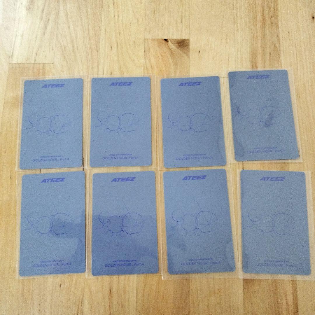 ATEEZ TOKTOQ KQ トレカ8枚セット【コンプリート】チェリー