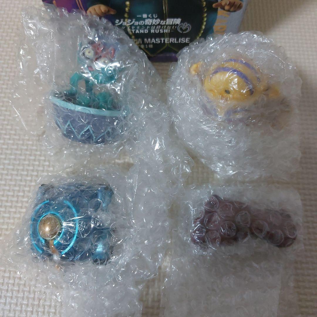 ジョジョ 一番くじ E賞矢安宮重清 G賞 デスクトップマスコット4種