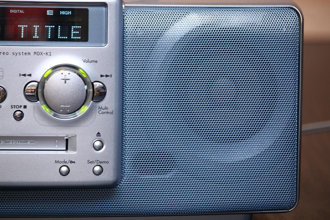 KENWOOD MDX-K1 CD/MD/TUNER コンポ ラジカセ シルバー