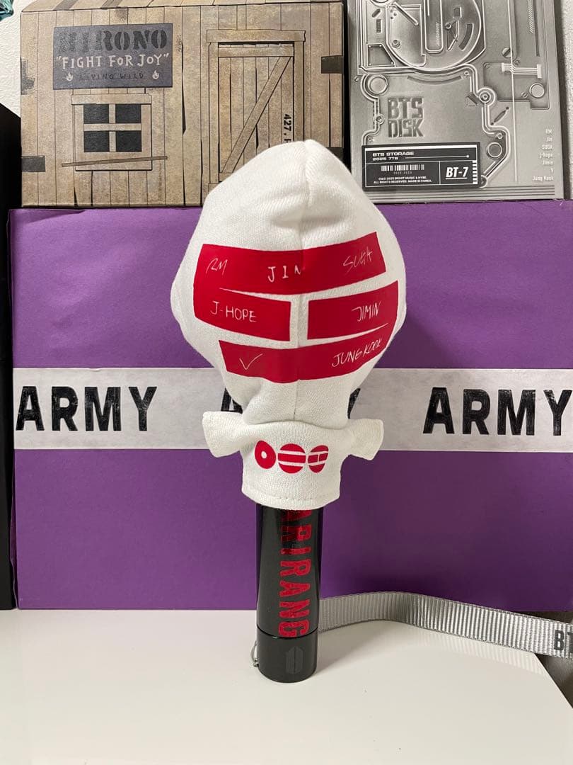fumu0320　BTS ARIRANGステッカー付き　アミボムカバー2個
