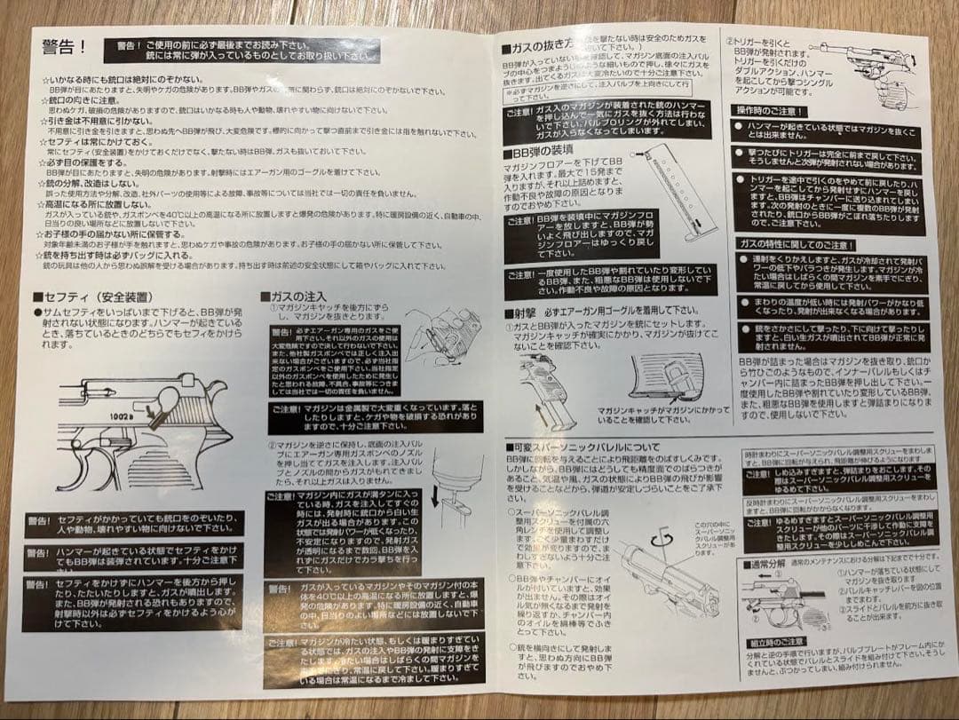 マルシン　ガスガン　ハンドガン　ワルサーP38 サバイバルゲーム　動作確認未