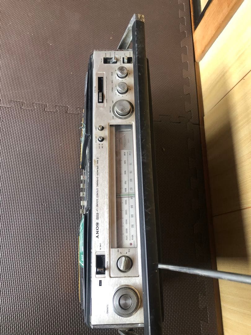 SONY CF-6500 Stereo ソニー ジルバップ　ジャンク