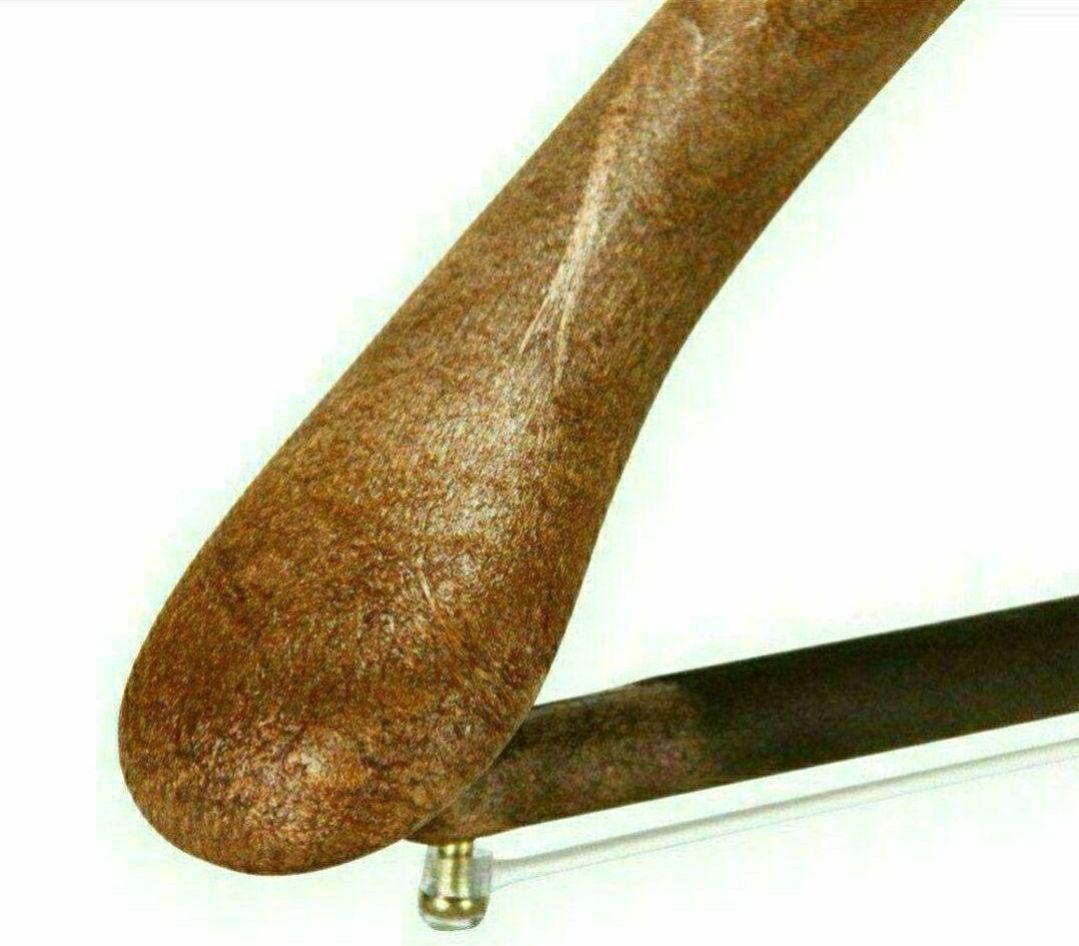 専用　10本 46㎝ 樹脂ハンガー 茶 マイネッティ サルトリアーレ イタリア