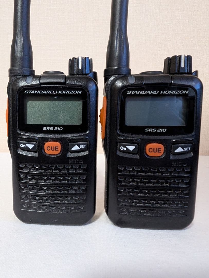 八重洲無線 特定小電力トランシーバー SRS210A 未使用電池付き 2台セット