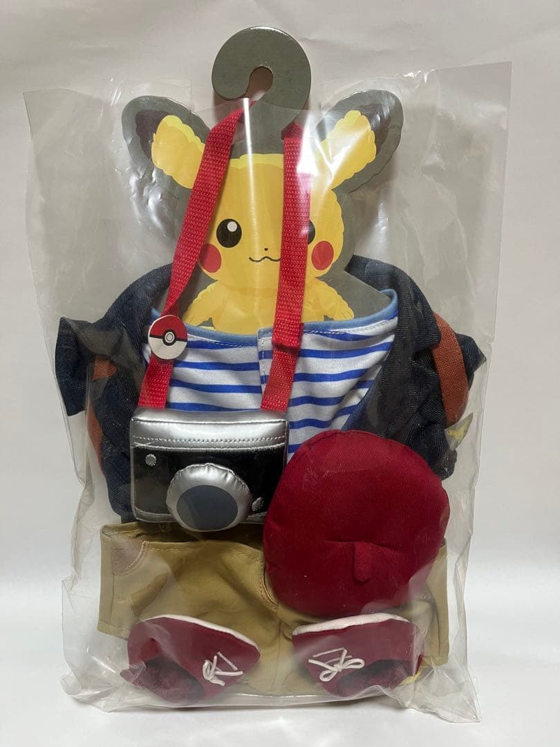 ぬいぐるみ ピカチュウ pikachu's closet コスチューム3種セット