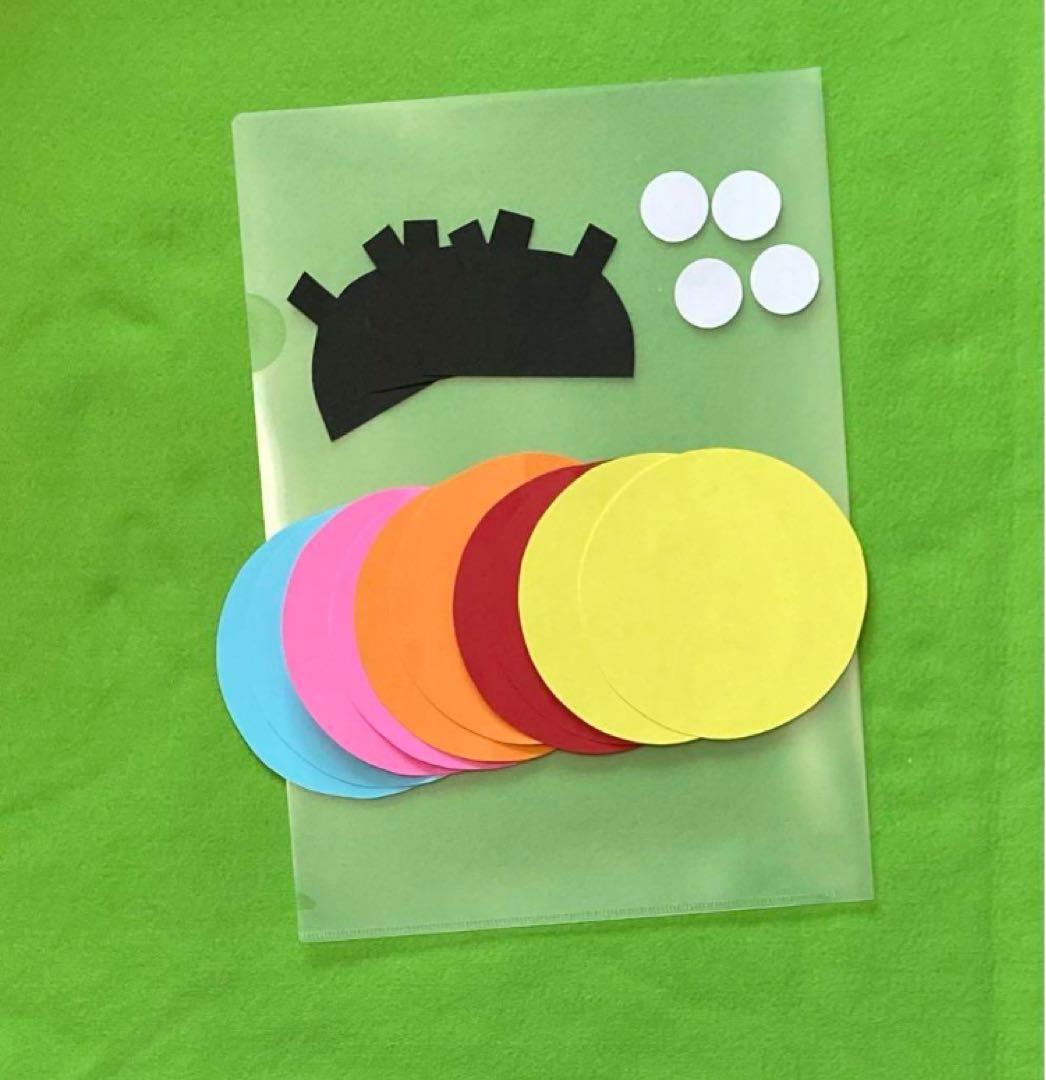 てんとう虫　製作キット　壁面飾り　春　保育　高齢者　クラフト