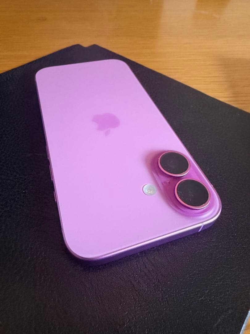 【美品】iphone16 ピンク SIMフリー 128GB