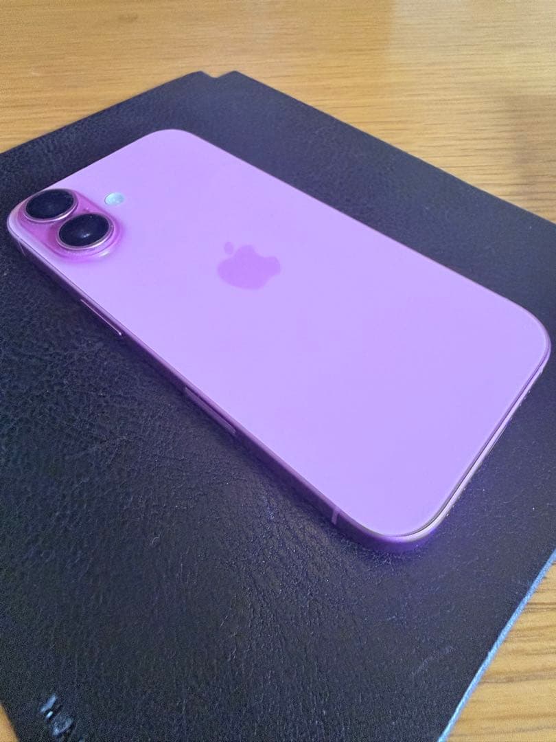 【美品】iphone16 ピンク SIMフリー 128GB