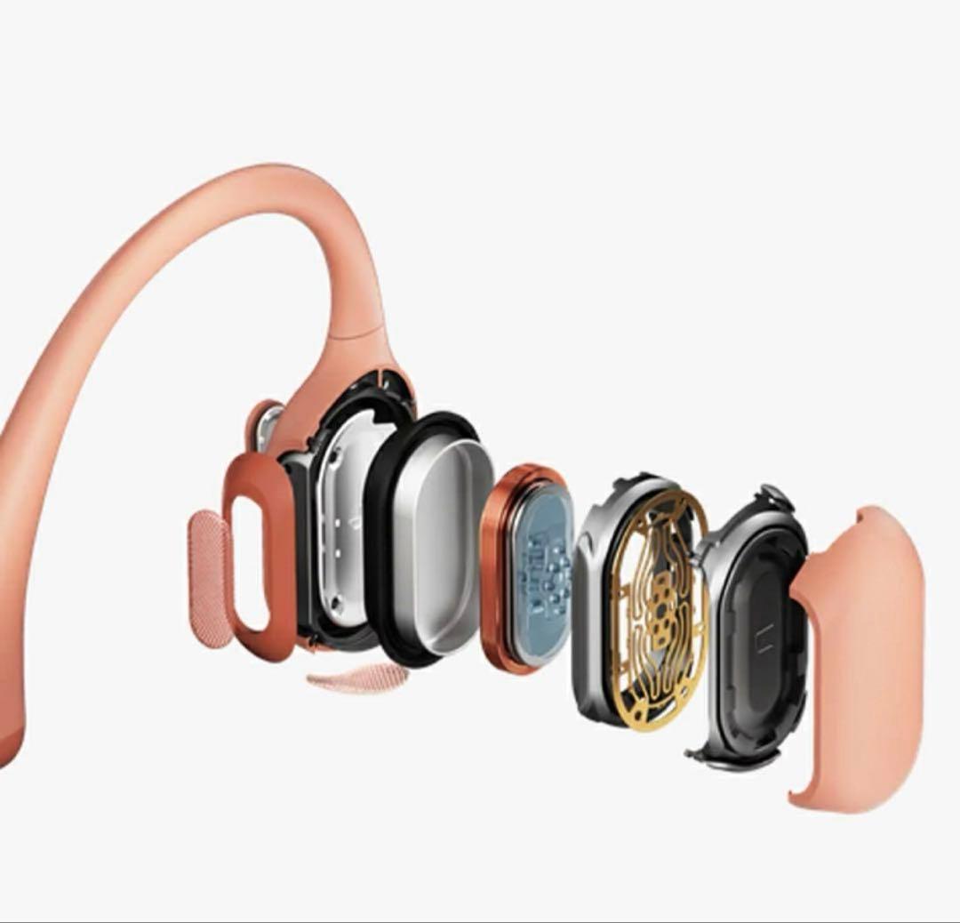 新品　SHOKZ OPENRUN PRO 骨伝導イヤホン　ピンク　保証書付属