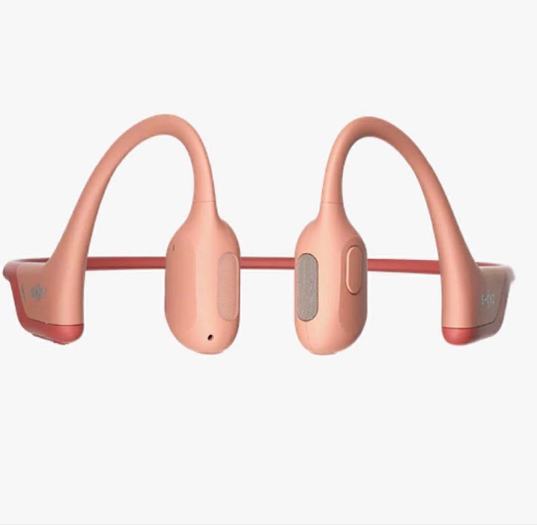 新品　SHOKZ OPENRUN PRO 骨伝導イヤホン　ピンク　保証書付属