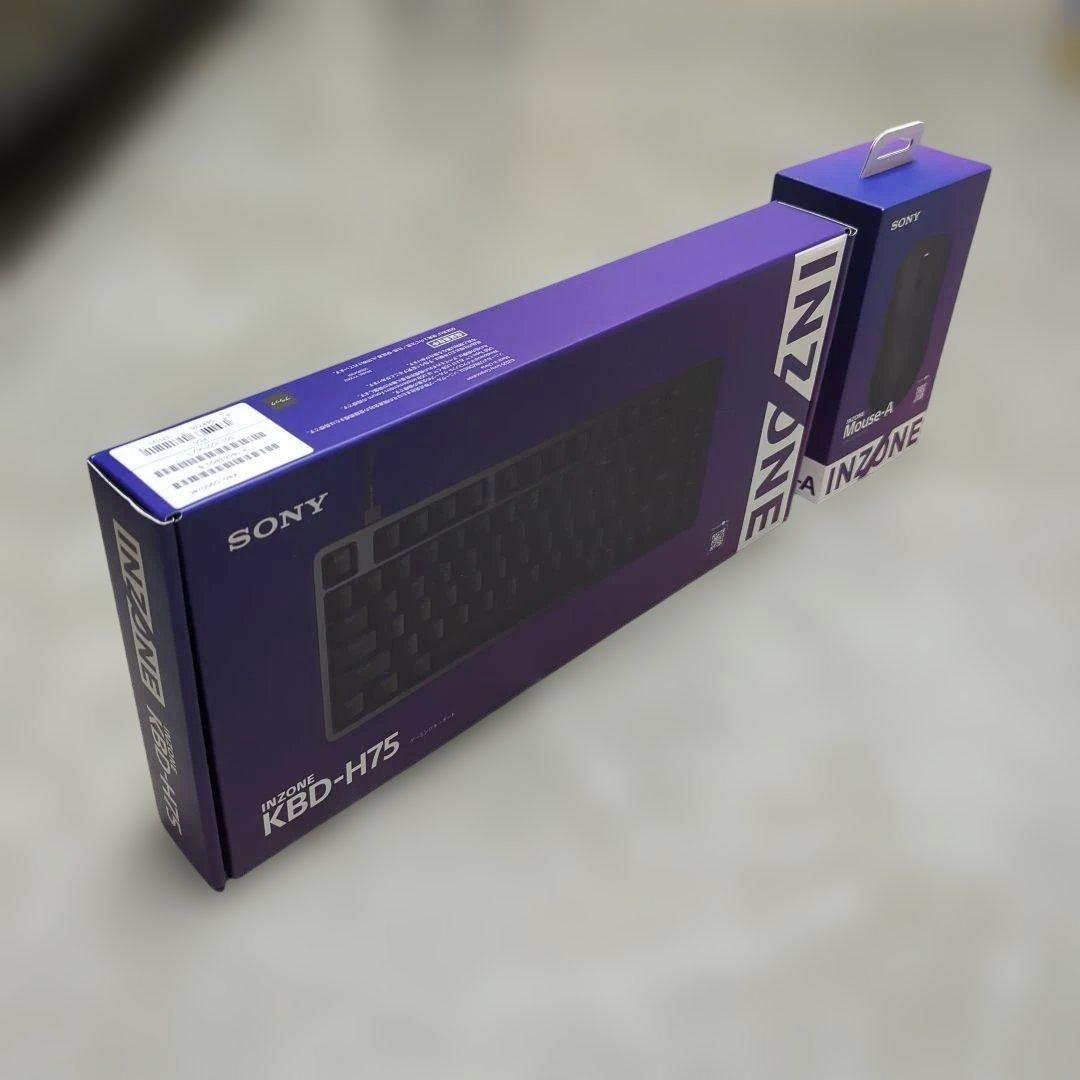 新品未開封 SONY INZONE KBD-H75 ゲーミングキーボード＆マウス
