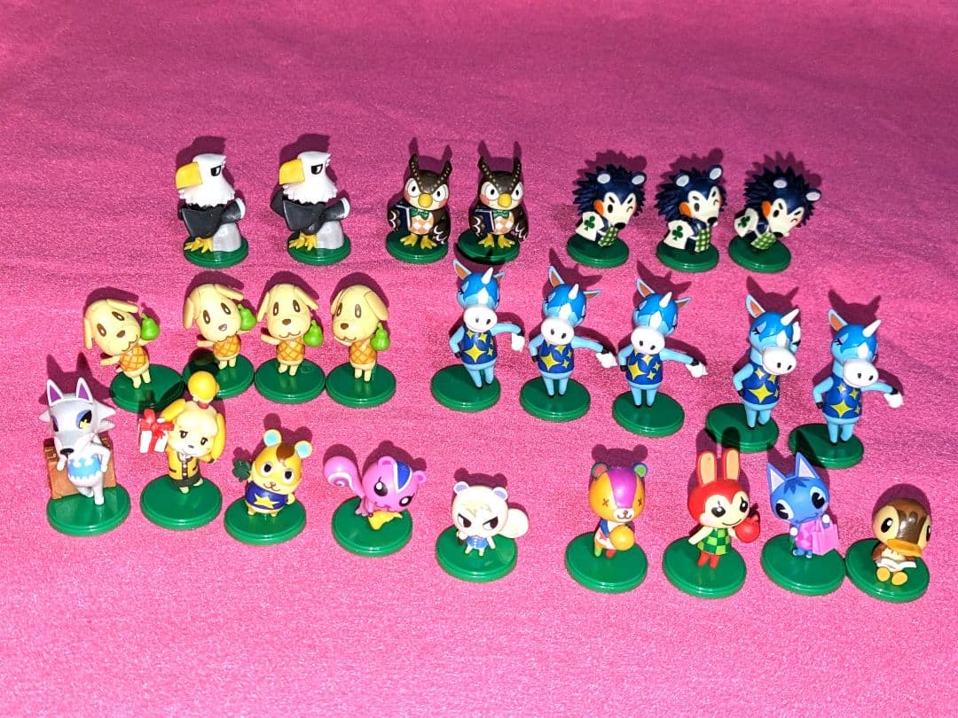 ♡どうぶつの森♡チョコエッグ♡ミニ　フィギュア★２５点セット♡