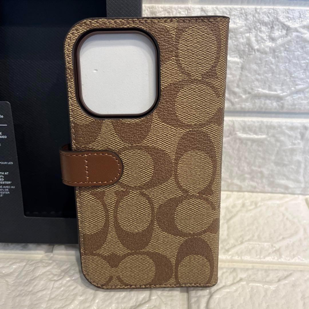 COACH コーチ iPhone 15 PRO スマホケース CT669 新品