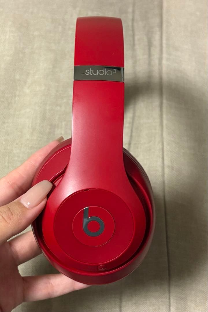 Beats Studio3 ワイヤレスヘッドホン レッド