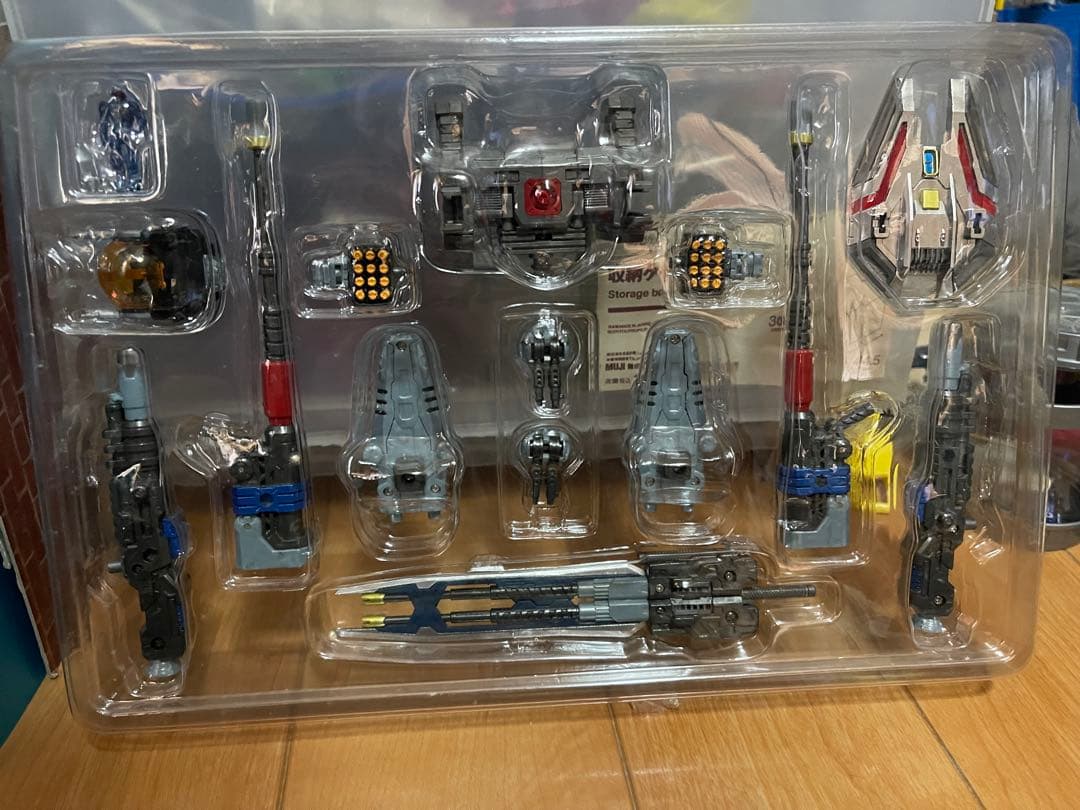 ダイアクロン　パワードグレイター 鎧装強化ウェポンセット