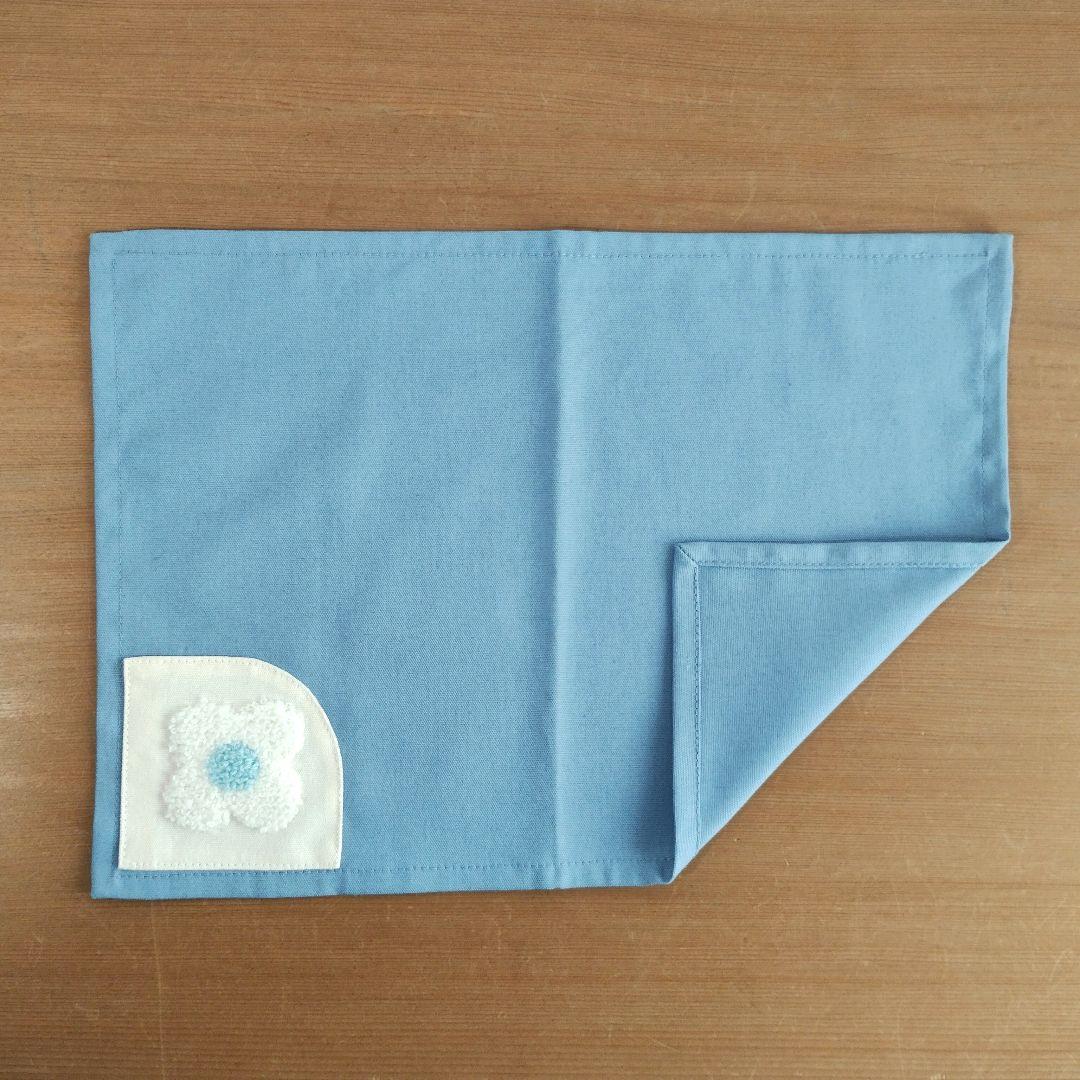花柄　刺繍の入園セット　レッスンバッグ　上履き入れ　ランチセット