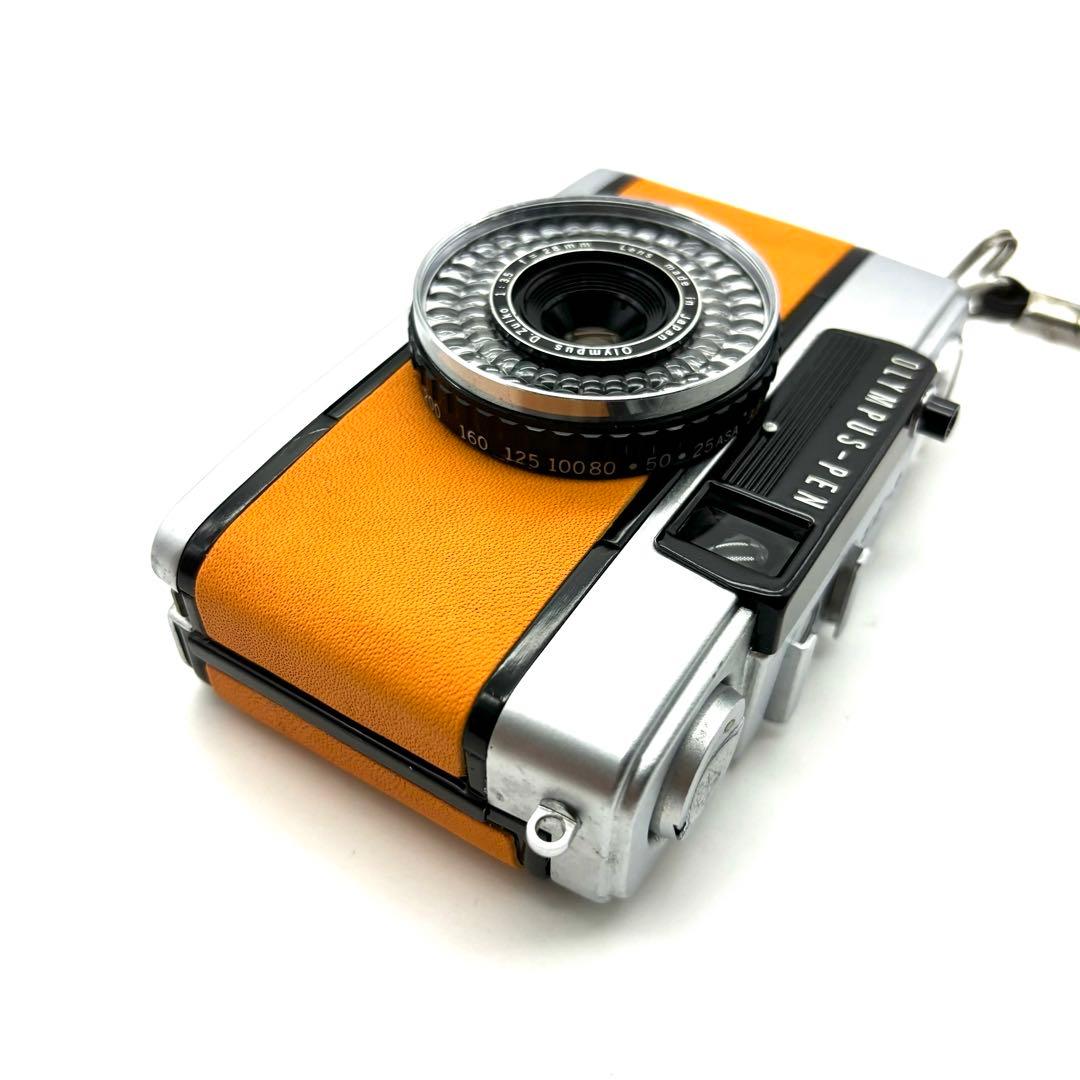 【整備済・完動品】 OLYMPUS PEN EE-3 オレンジ