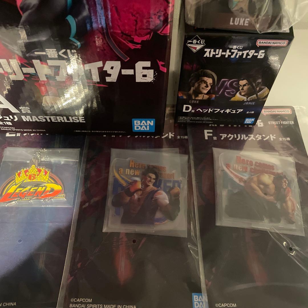 一番くじ ストリートファイター A賞 ジュリ フィギュア D賞 ルーク