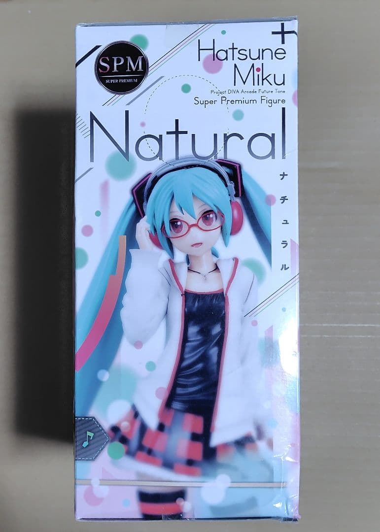 初音ミク　スーパープレミアムフィギュア　ナチュラル