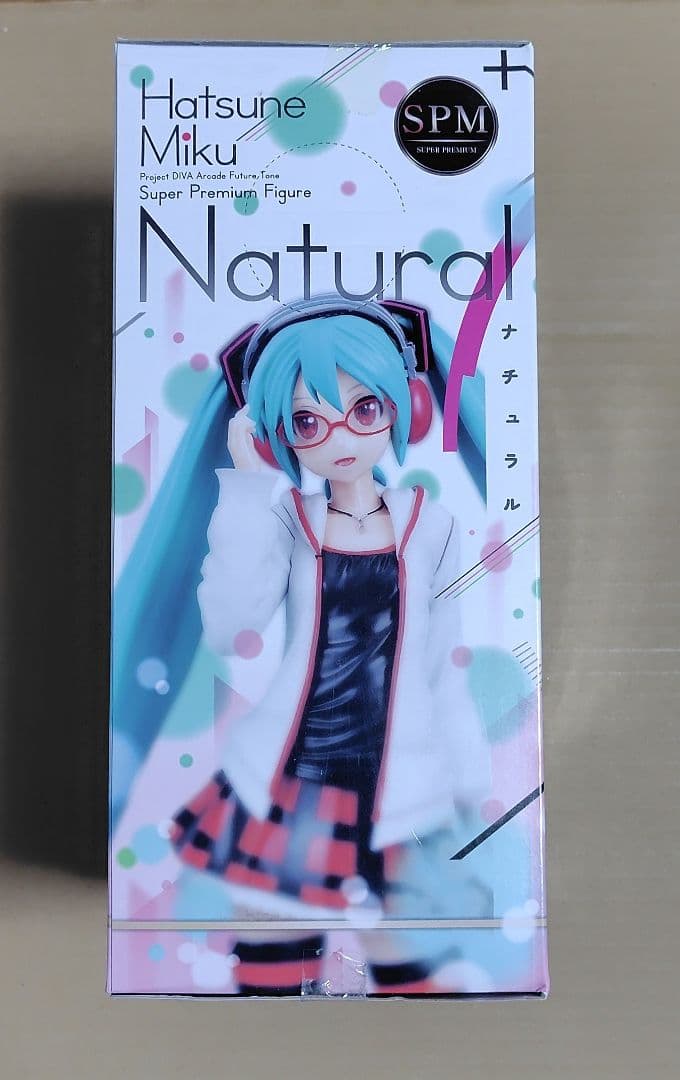 初音ミク　スーパープレミアムフィギュア　ナチュラル