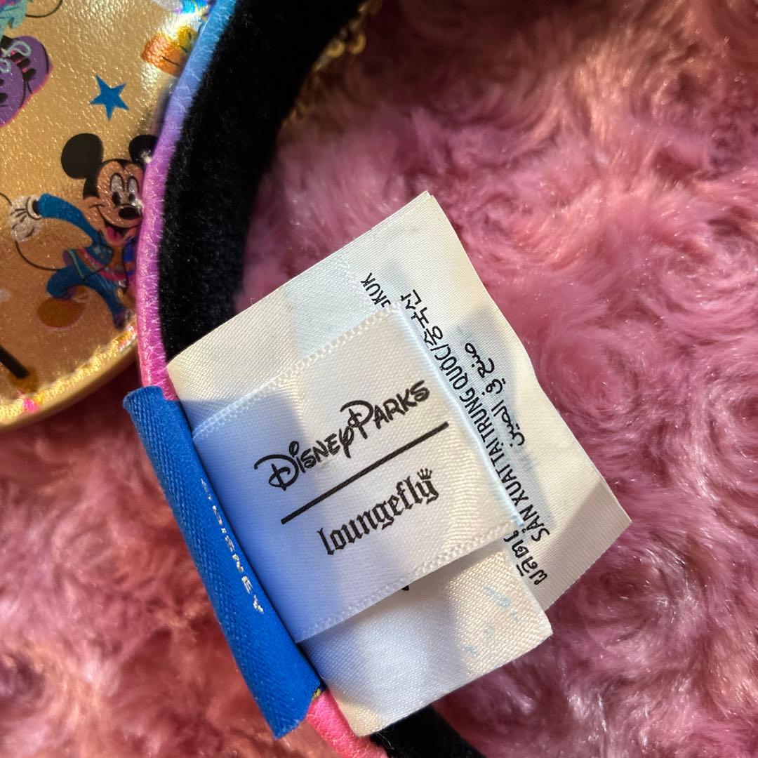 カリフォルニアディズニー アナハイム　70周年 カチューシャ 缶バッジ