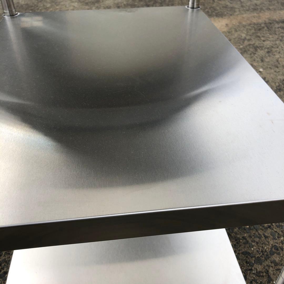 業務用調理台　作業スチール製3段メタルラック キャスター付き　組立式　錆に強い❣️