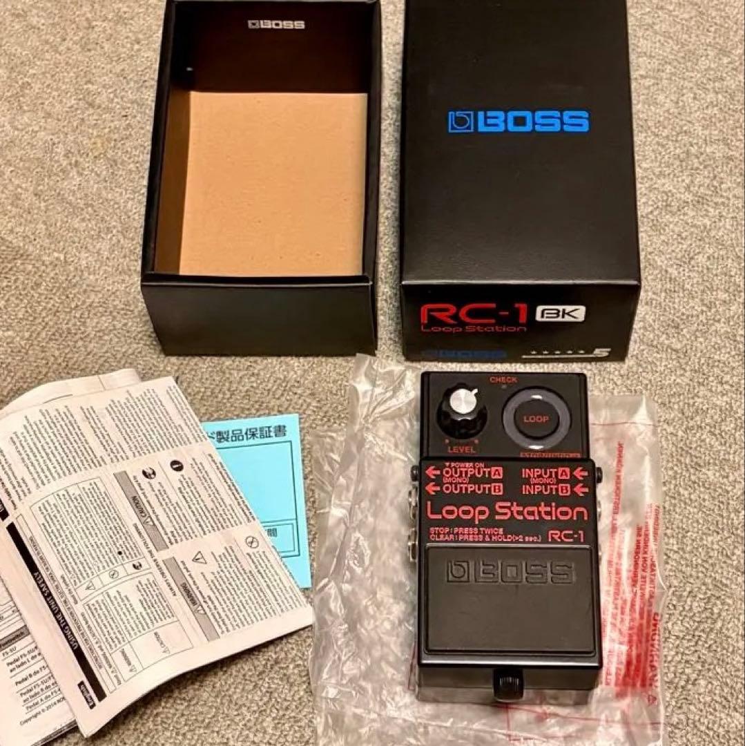 【限定ブラック】BOSS RC-1-BK Loop Station