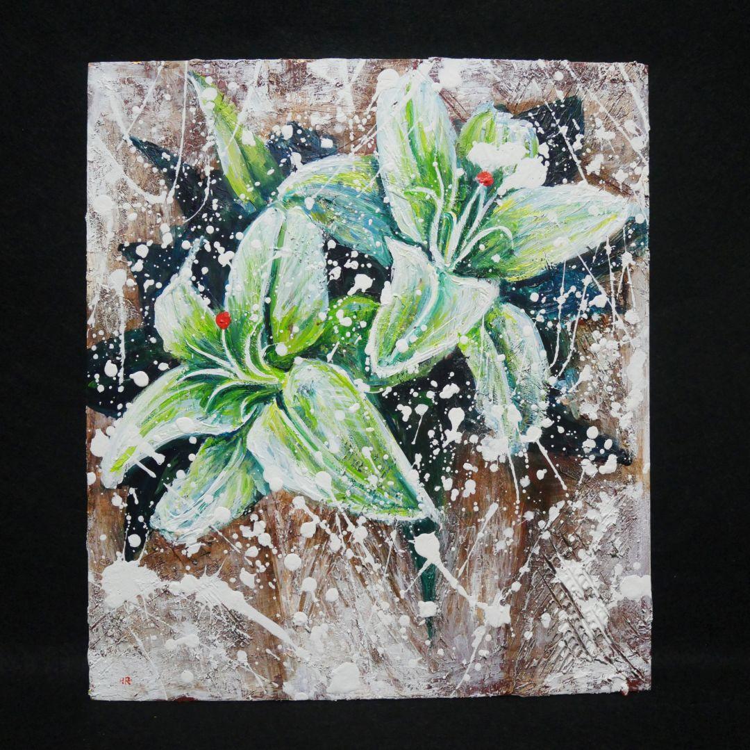 油絵 油彩 油彩画 絵 絵画【カサブランカ】