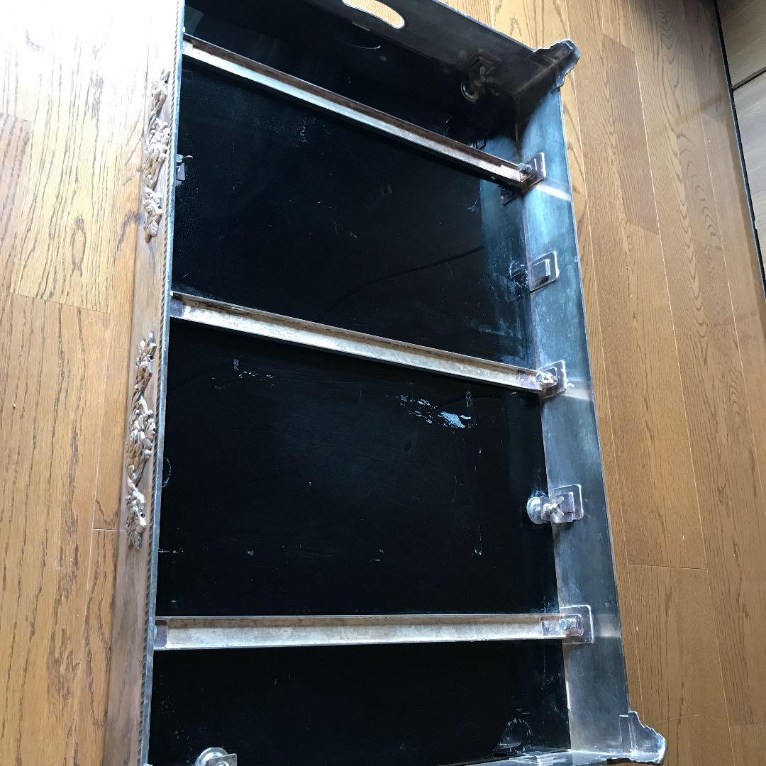 遠藤孝商店　角ミラープレート足付　バラ　ウエディングケーキ、パーティー等に