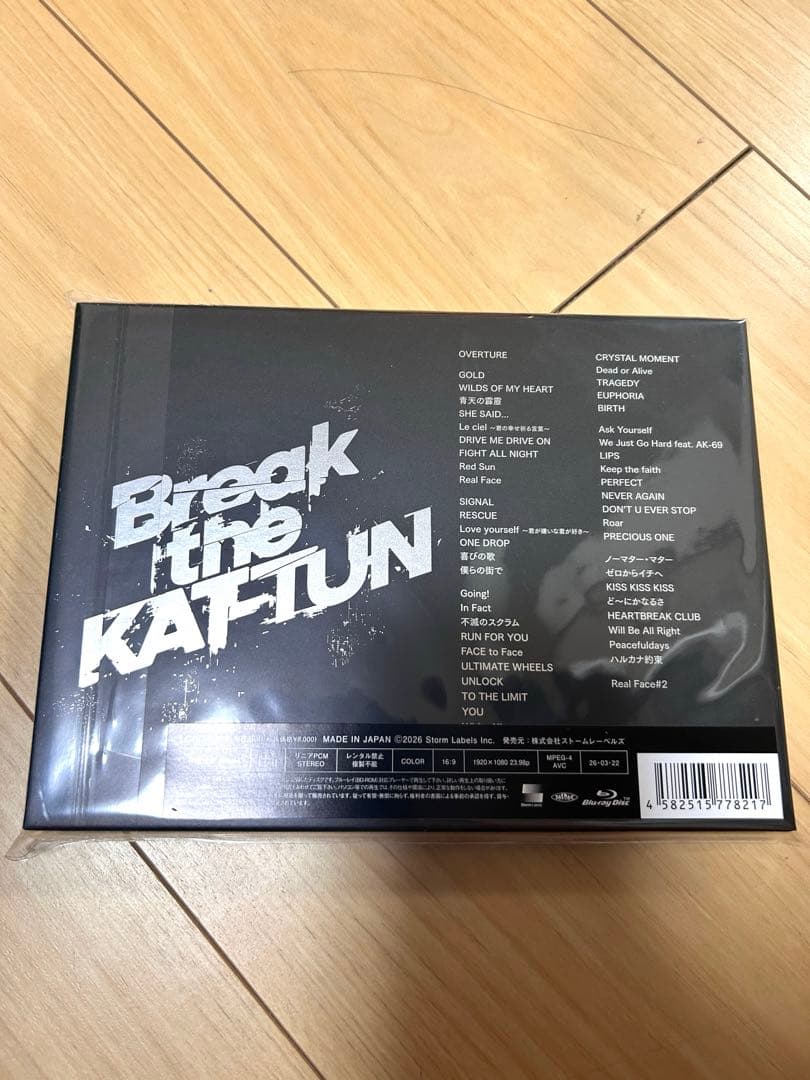 Break the KAT-TUN Blu-ray版