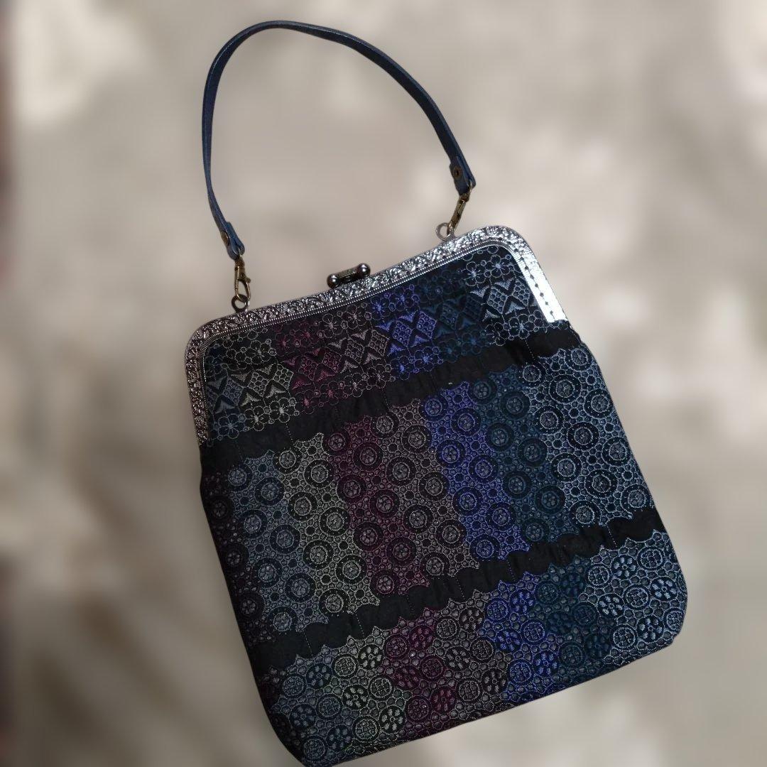 ♡お着物と合わせても♡ ハンドメイド pjc クロッチくん バッグ メルカリ購入