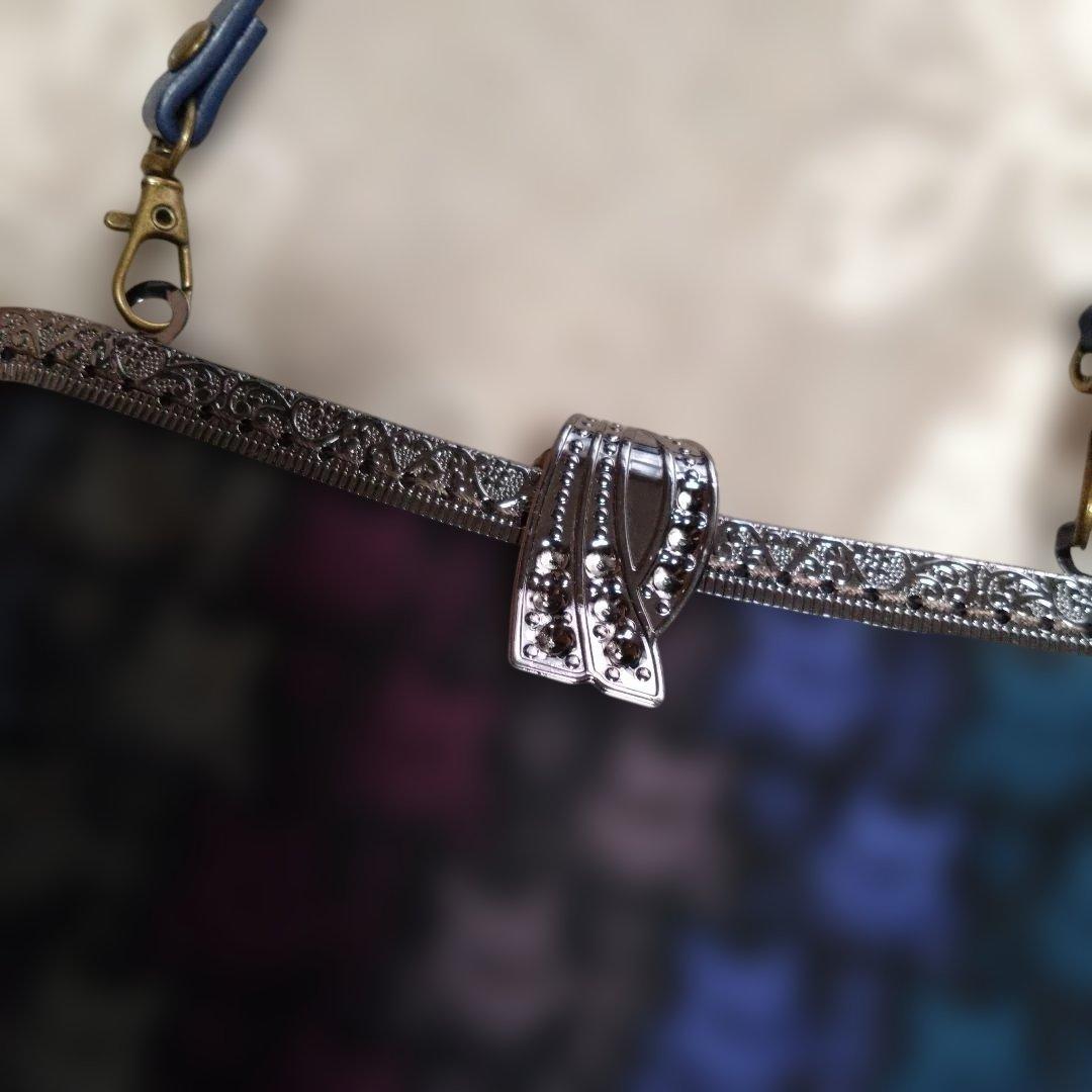 ♡お着物と合わせても♡ ハンドメイド pjc クロッチくん バッグ メルカリ購入