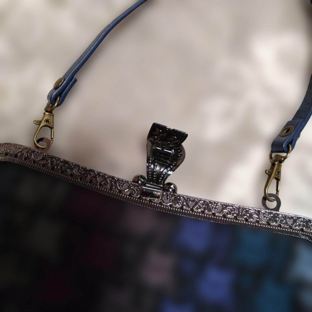 ♡お着物と合わせても♡ ハンドメイド pjc クロッチくん バッグ メルカリ購入