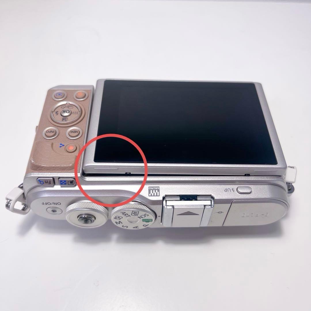 OLYMPUS PEN E-PL10 EZ ダブルレンズズームキット ブラウン