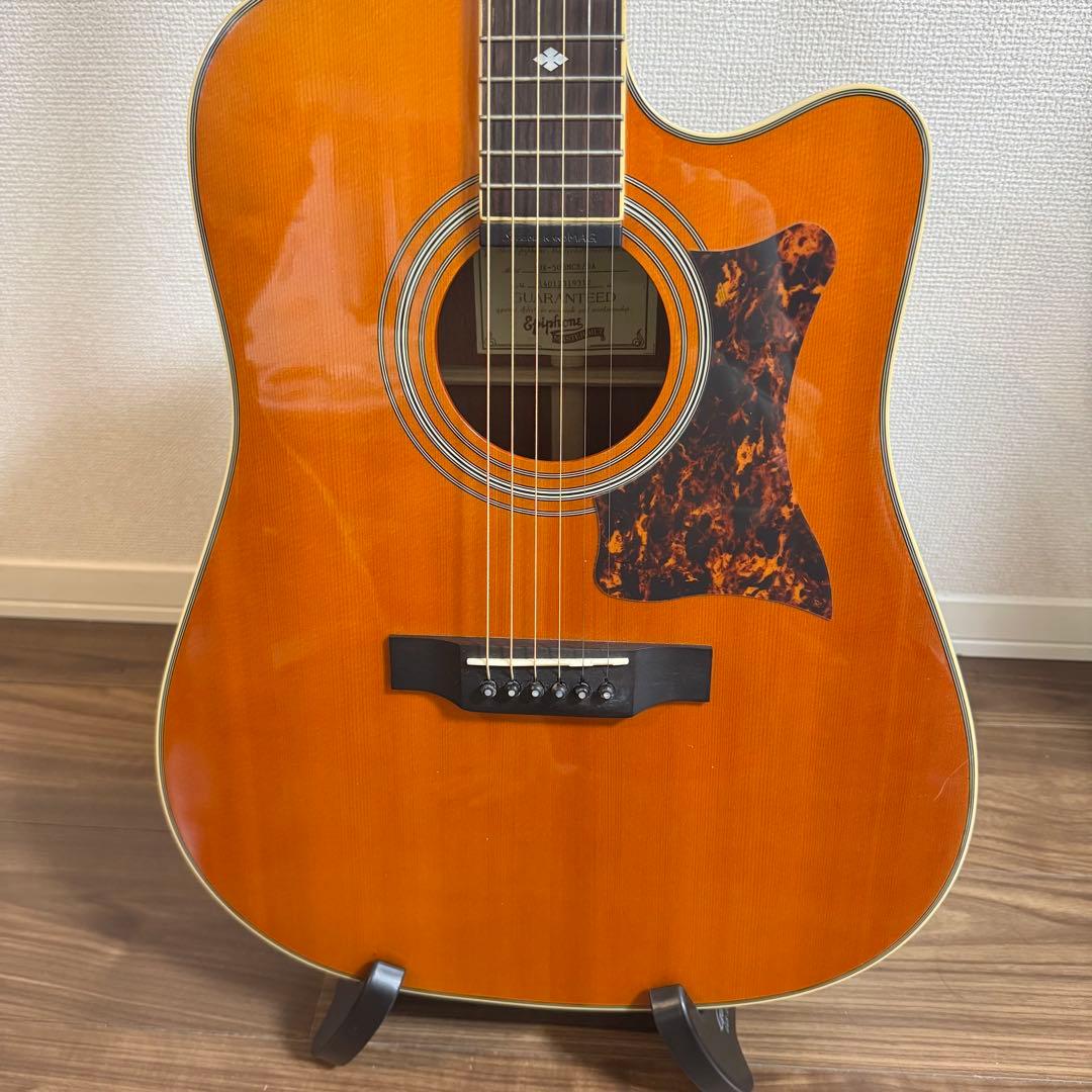 【美品】エピフォン Masterbilt DR-500MCEケース付き