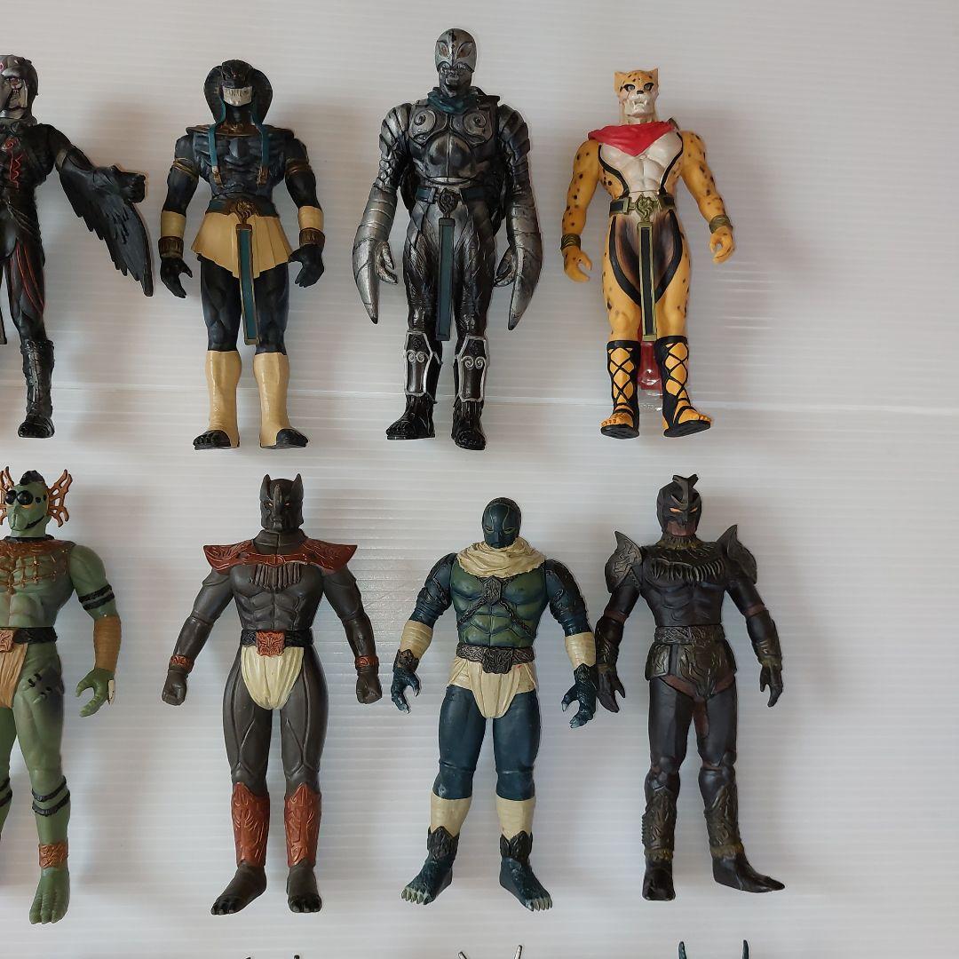 平成仮面ライダー　仮面ライダークウガ、アギト、怪人まとめ売り！当時物ソフビ