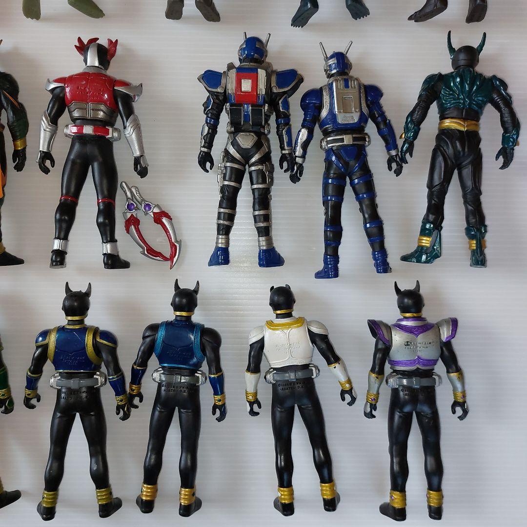 平成仮面ライダー　仮面ライダークウガ、アギト、怪人まとめ売り！当時物ソフビ