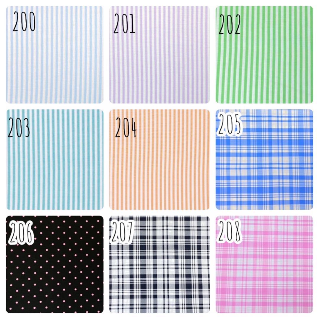 メイン生地以外も選べます（女の子）