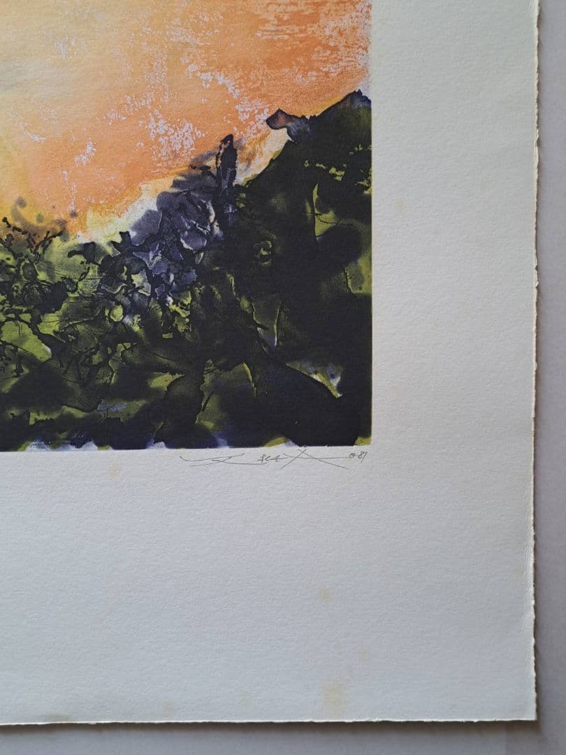 ザオ・ウーキー　趙無極　版画　中国人画家　奈良美智　村上隆