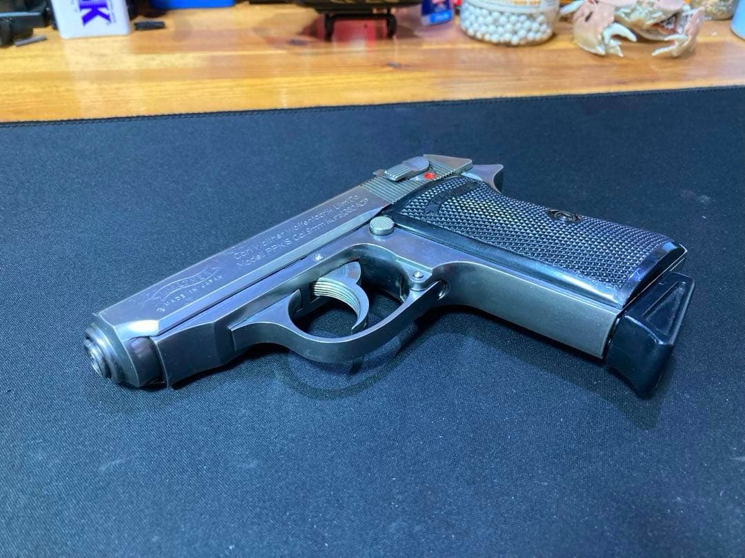 【ガスガン】ワルサー PPK/S シルバー マルゼン
