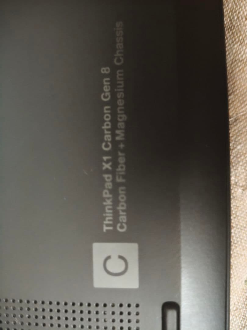 C*a様 ThinkPadX1 Carbon Gen8 10210U/16GB/