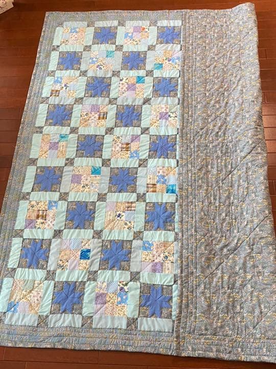 手作りアメリカンパッチワークキルト