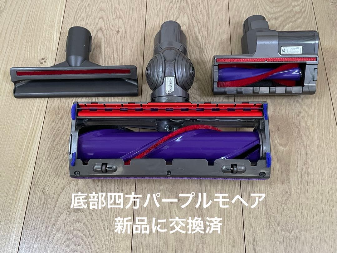 ダイソン (F)V10SV12 新品パイプ付 ２ヘッドから選択　交換フィルター付