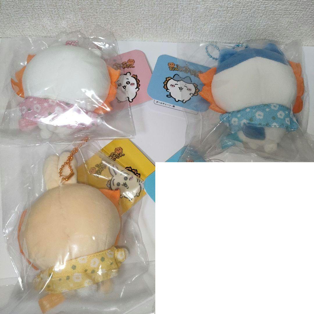 ［新品・未開封］ 3個 ちいかわ マスコット なんくるないさ～ シーサー